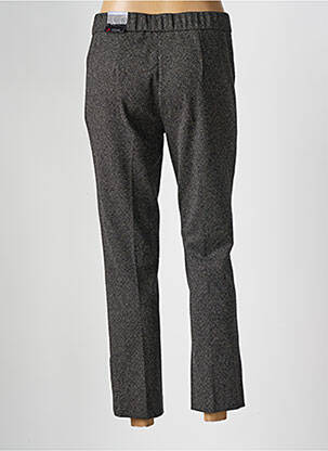 Pantalon drept talie elastică gri TONI femeie