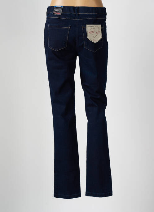 Blugi cu croială slim albastru TONI femeie