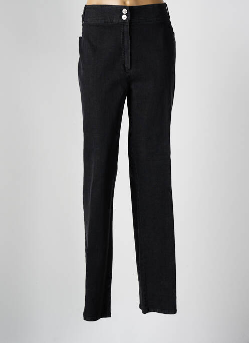 Blugi cu croială dreaptă negru QUATTRO femeie