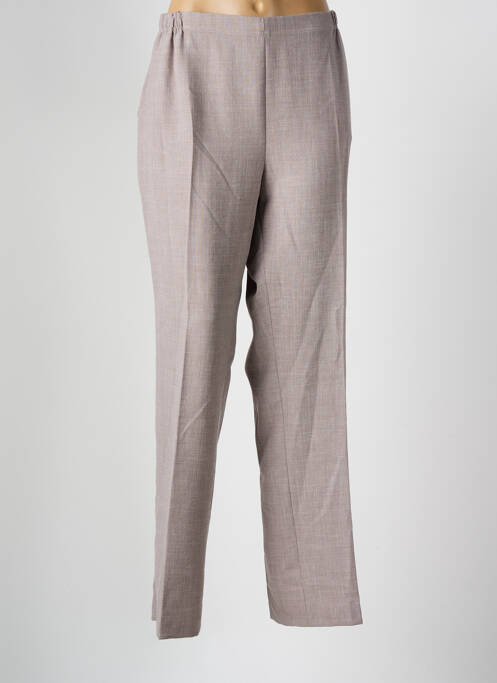 Pantalon drept gri FRANCE RIVOIRE femeie