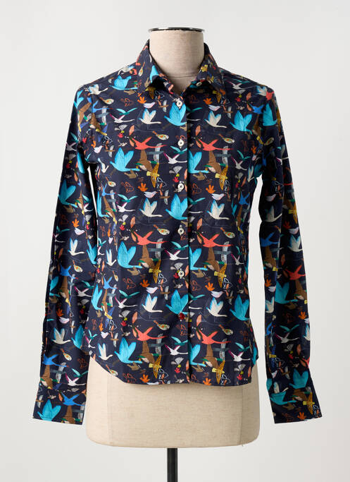 Cămașă albastru LA CIBLE ROUGE femeie