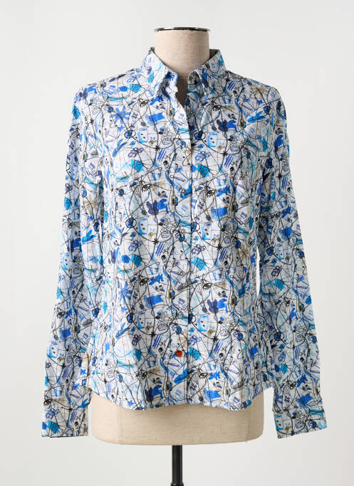 Cămașă albastru LA CIBLE ROUGE femeie