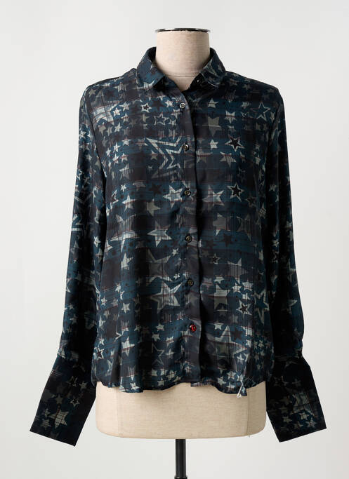 Cămașă albastru LA CIBLE ROUGE femeie