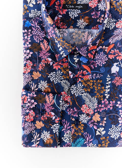 Cămașă cu mâneci lungi albastru LA CIBLE ROUGE bărbat