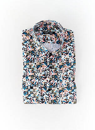 Cămașă cu mâneci lungi alb LA CIBLE ROUGE bărbat