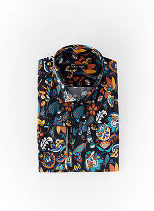 Cămașă cu mâneci lungi negru LA CIBLE ROUGE bărbat