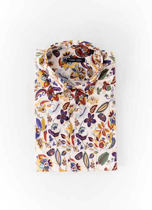 Cămașă cu mâneci lungi bej LA CIBLE ROUGE bărbat