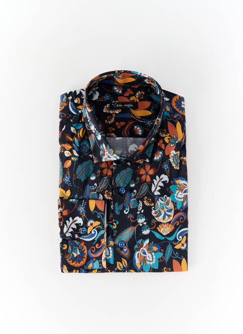 Cămașă cu mâneci lungi negru LA CIBLE ROUGE bărbat