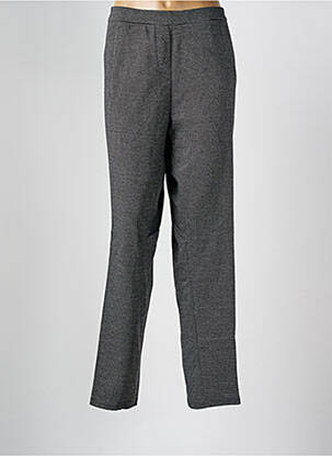 Pantalon drept talie elastică negru DAMART femeie