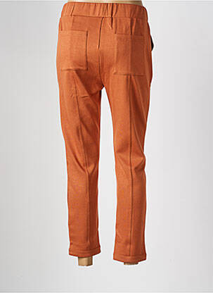 Pantalon slim talie elastică maro DAMART femeie