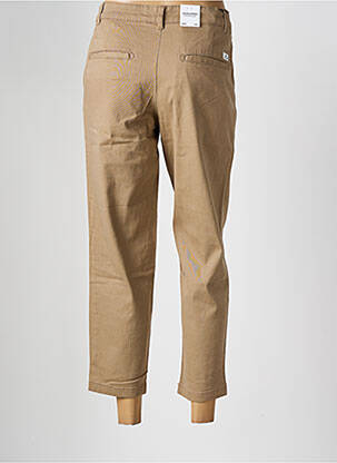 Pantalon chino închidere cu fermoar sub clapetă cu cârlig mărime normală bej JACK & JONES bărbat