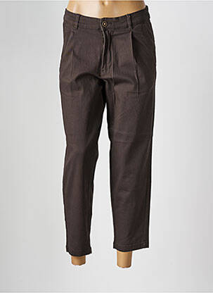 Pantalon chino țesătură melanj mărime normală maro JACK & JONES bărbat