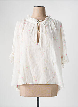 Pijama mâneci scurte alb RALPH LAUREN femeie