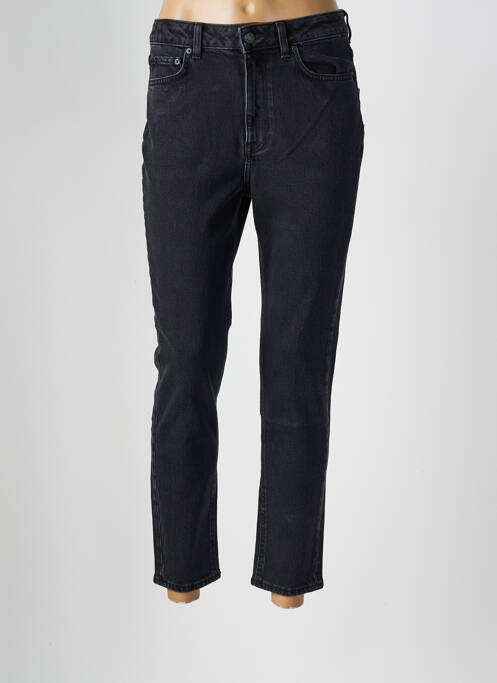 Blugi cu croială slim negru JJXX femeie