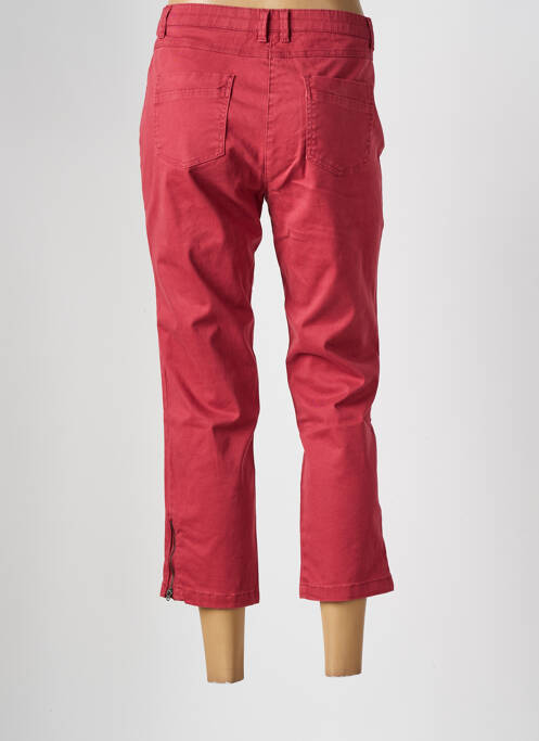 Pantalon trei sferturi roz DAMART femeie