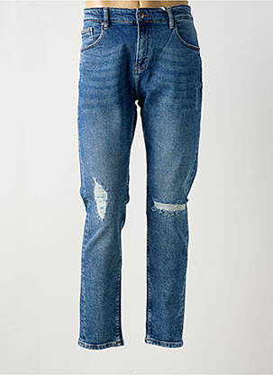 Blugi cu croială slim albastru CELIO bărbat