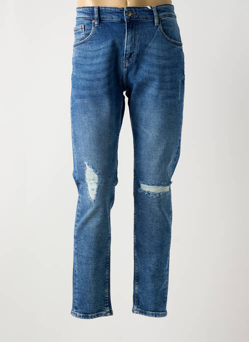 Blugi cu croială slim albastru CELIO bărbat