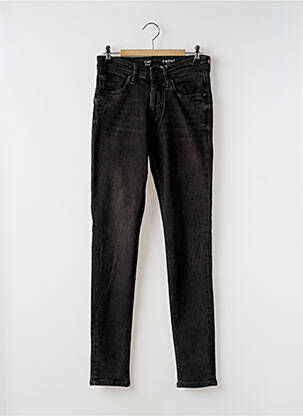 Blugi cu croială slim negru CELIO bărbat