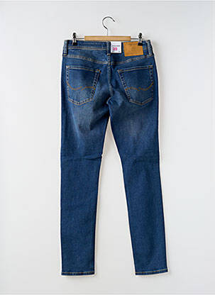 Blugi cu croială slim elasticitate mărime normală albastru JACK & JONES bărbat