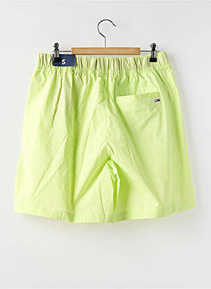 Șort țesătură poplin mărime normală verde TOMMY HILFIGER bărbat