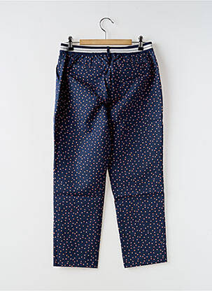 Pantalon trei sferturi elasticitate albastru DAMART femeie