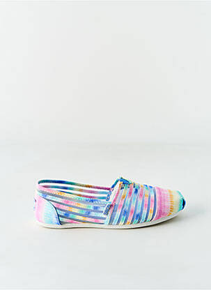Mocasini vârf rotund toc plat până la 3 cm roz SKECHERS femeie