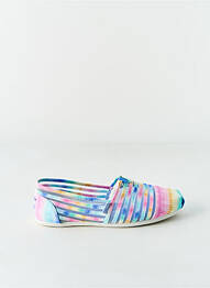 Mocasini vârf rotund toc plat până la 3 cm roz SKECHERS femme