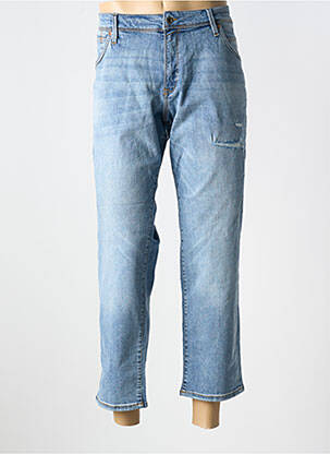 Blugi cu croială slim elasticitate mărime normală albastru JACK & JONES bărbat