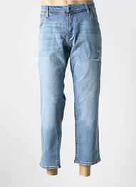 Blugi cu croială slim elasticitate mărime normală albastru JACK & JONES bărbat