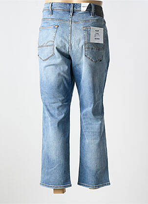 Blugi cu croială slim elasticitate mărime normală albastru JACK & JONES bărbat