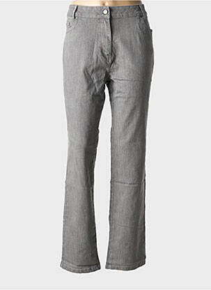 Blugi cu croială dreaptă gri DAMART femeie