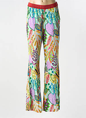 Pantalon evazat verde ALDO MARTIN'S femeie