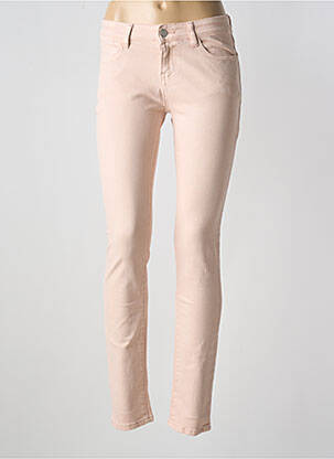 Blugi cu croială slim roz CHATTAWAK femeie