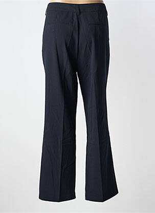 Pantalon larg țesătură poplin mărime normală negru TEDDY SMITH femeie