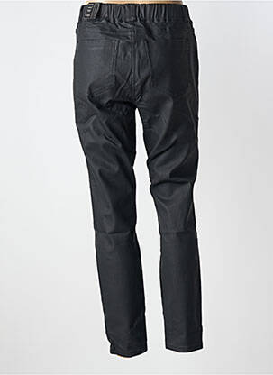 Pantalon slim talie elastică mărime normală negru CISO femeie