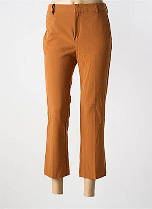 Pantalon 7/8 elasticitate mărime normală maro TEDDY SMITH femeie