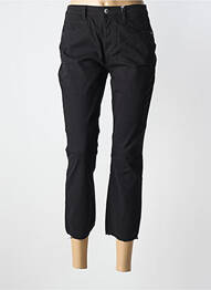 Pantalon trei sferturi elasticitate mărime normală negru LPB femme