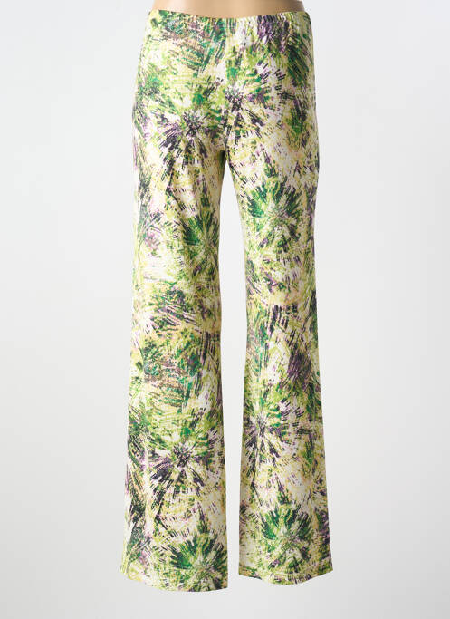 Pantalon drept verde NATHALIE CHAIZE femeie