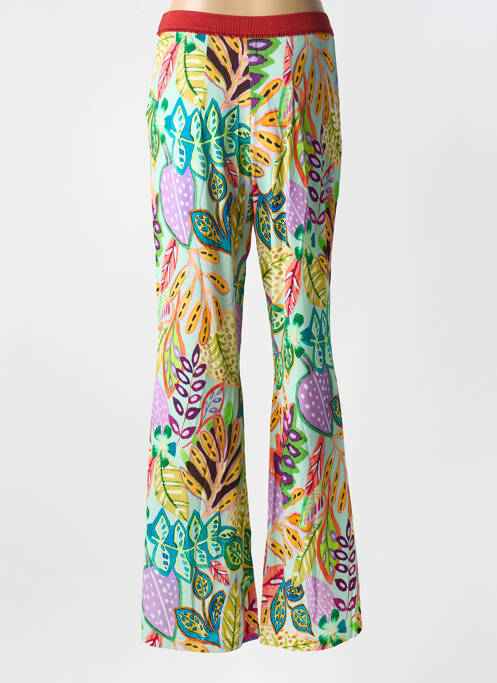 Pantalon evazat verde ALDO MARTIN'S femeie