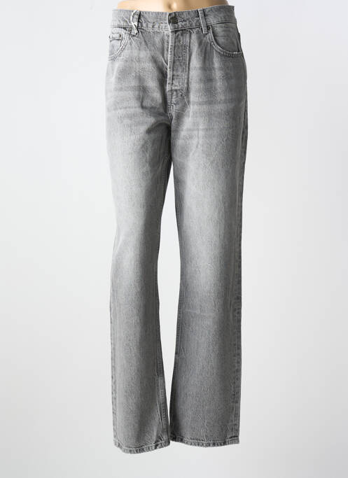 Blugi cu croială dreaptă mărime normală mărime normală gri TEDDY SMITH femme