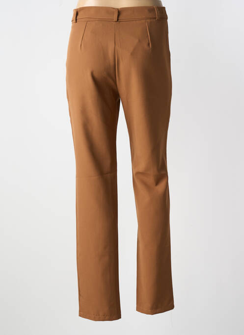 Pantalon slim maro CAPUCINE MODA femeie