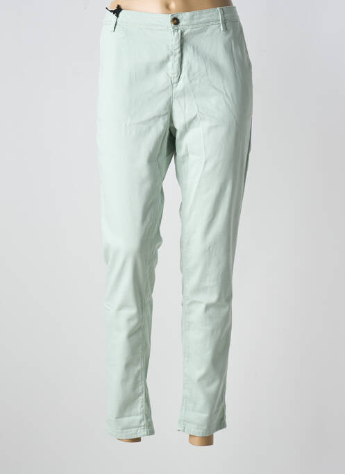 Pantalon slim verde TEDDY SMITH femeie