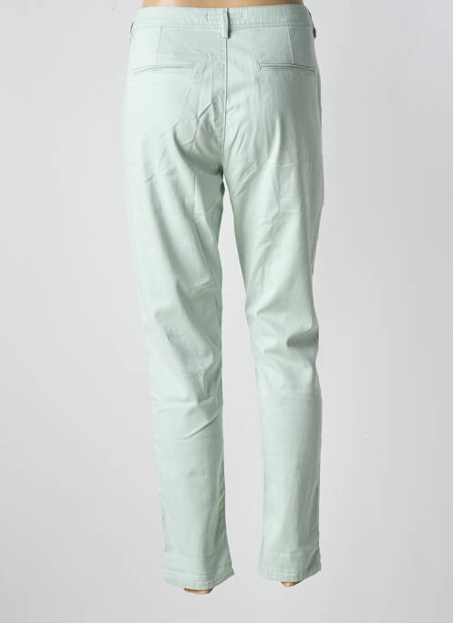 Pantalon slim verde TEDDY SMITH femeie