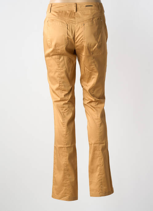 Pantalon slim maro NATHALIE CHAIZE femeie