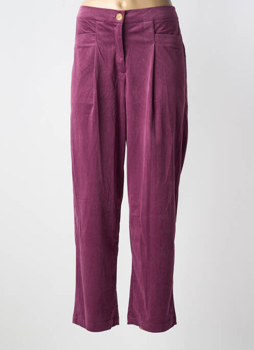 Pantalon larg violet MOLLY BRACKEN femeie