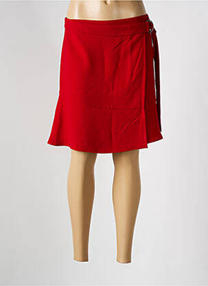 Fustă scurtă roșu NATHALIE CHAIZE femeie