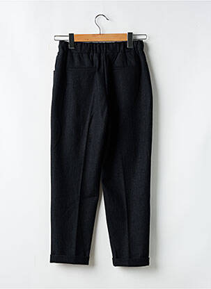 Pantalon drept talie elastică negru TEDDY SMITH femeie