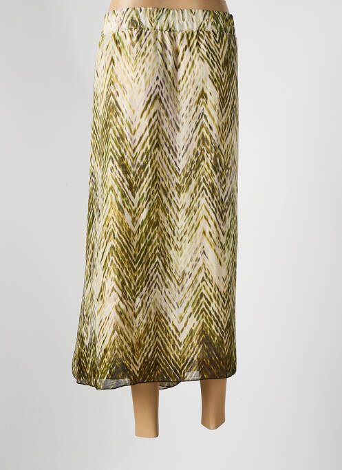 Fustă lungă verde PAZ TORRAS femeie