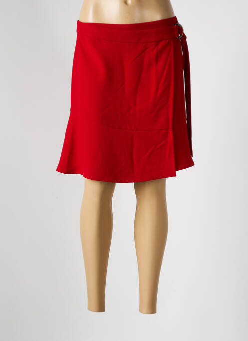 Fustă scurtă roșu NATHALIE CHAIZE femeie