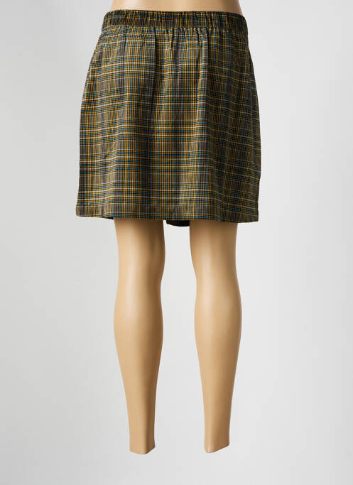 Fustă scurtă galben MOLLY BRACKEN femeie